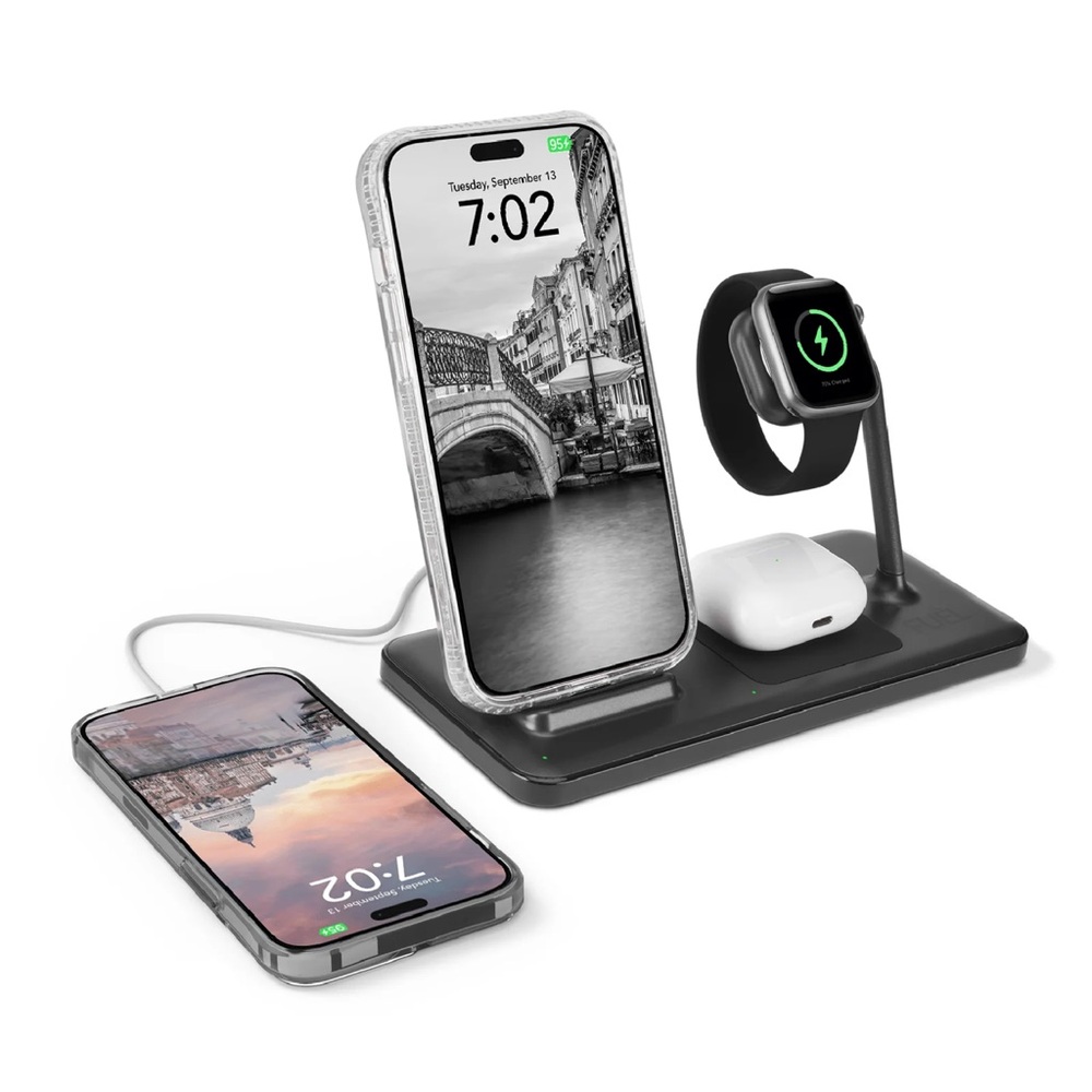 Case-Mate’s Fuel Power 4-in-1 Wireless Power Station for Multiple Devices.